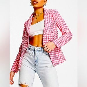 Misguided Boucle Blazer